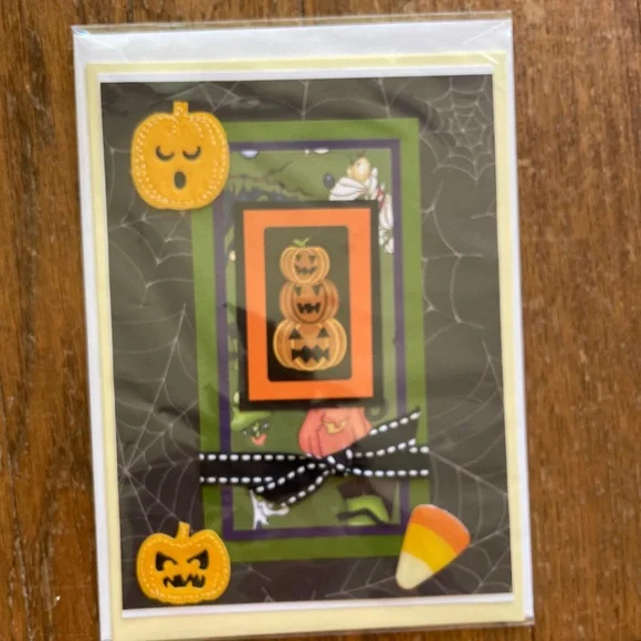 PRICE DROP!! Lot of 25 Halloween Cards and Rubber Stamps! - Picture 5 of 16